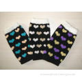 Bilateral Cashmere Knitted Arm Warmer Fingerless Gloves wit